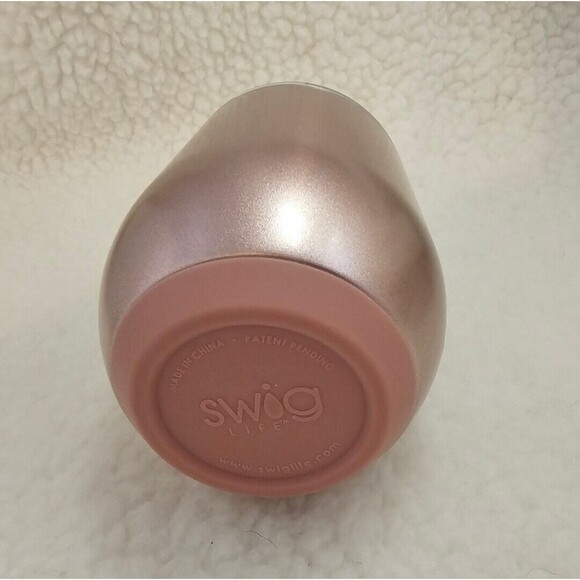Swig Life Stemless Insulated Stemless Wine Cup in Rose Gold, 12 oz. new in box - Picture 5 of 6